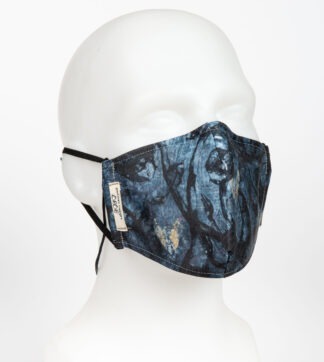 Yüz Maskesi – Art Works – Gri- M/L