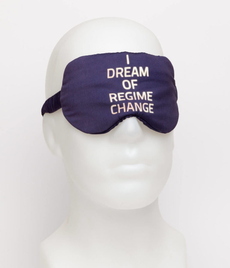 Uyku Maskesi – I Dream of Regime Change Lacivert